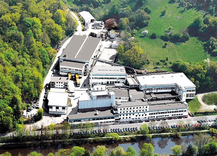 Weilburger's coatings manufacturing plant at the headquarters in Germany
