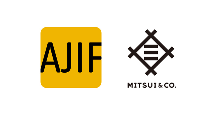 Logos of AJIF and Mitsui