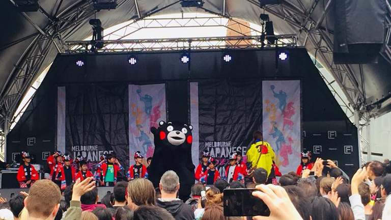 Kumamon the special guest