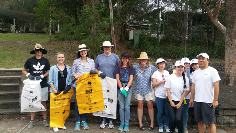 Volunteers in Sydney
