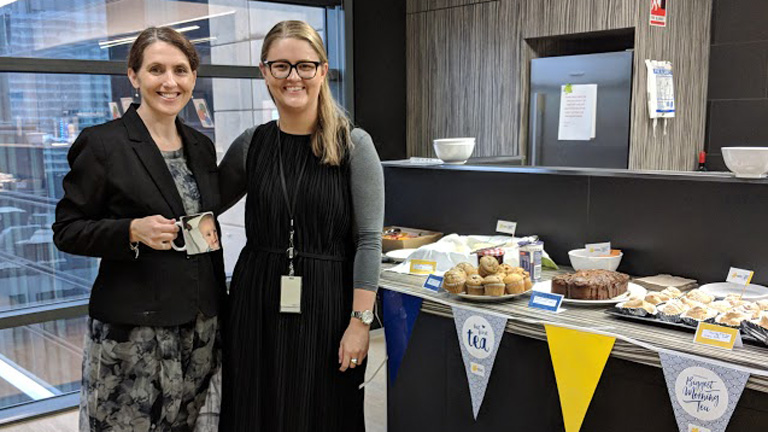 Melbourne organisers with all the treats