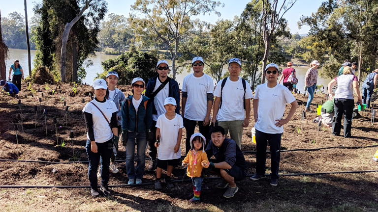 Volunteers in Brisbane