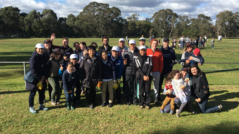 Volunteers in Melbourne
