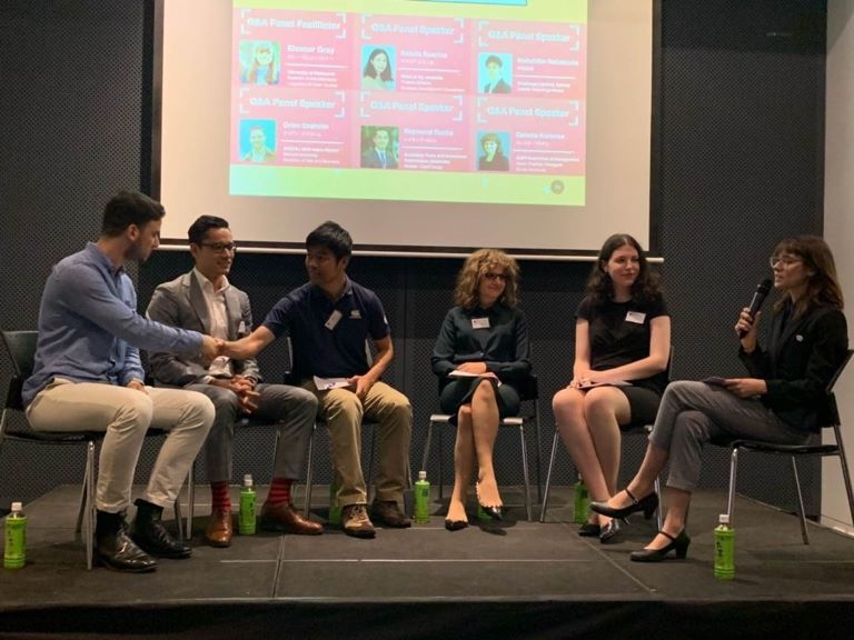 Second from right: Mitsui Australia Business Development Coordinator, Natalia Susnica.