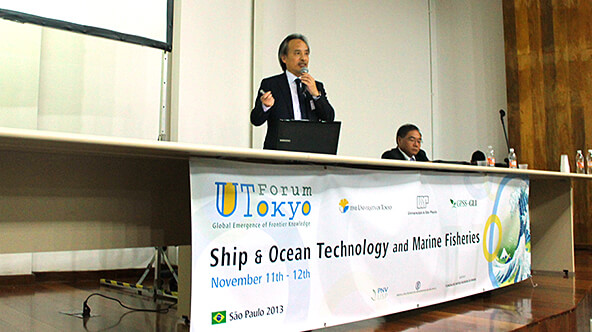 A Fundação Mitsui patrocinou um workshop de UTokyo Fórum da USP - 2013