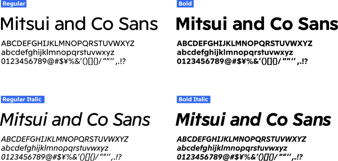 Mitsui and Sansの特徴