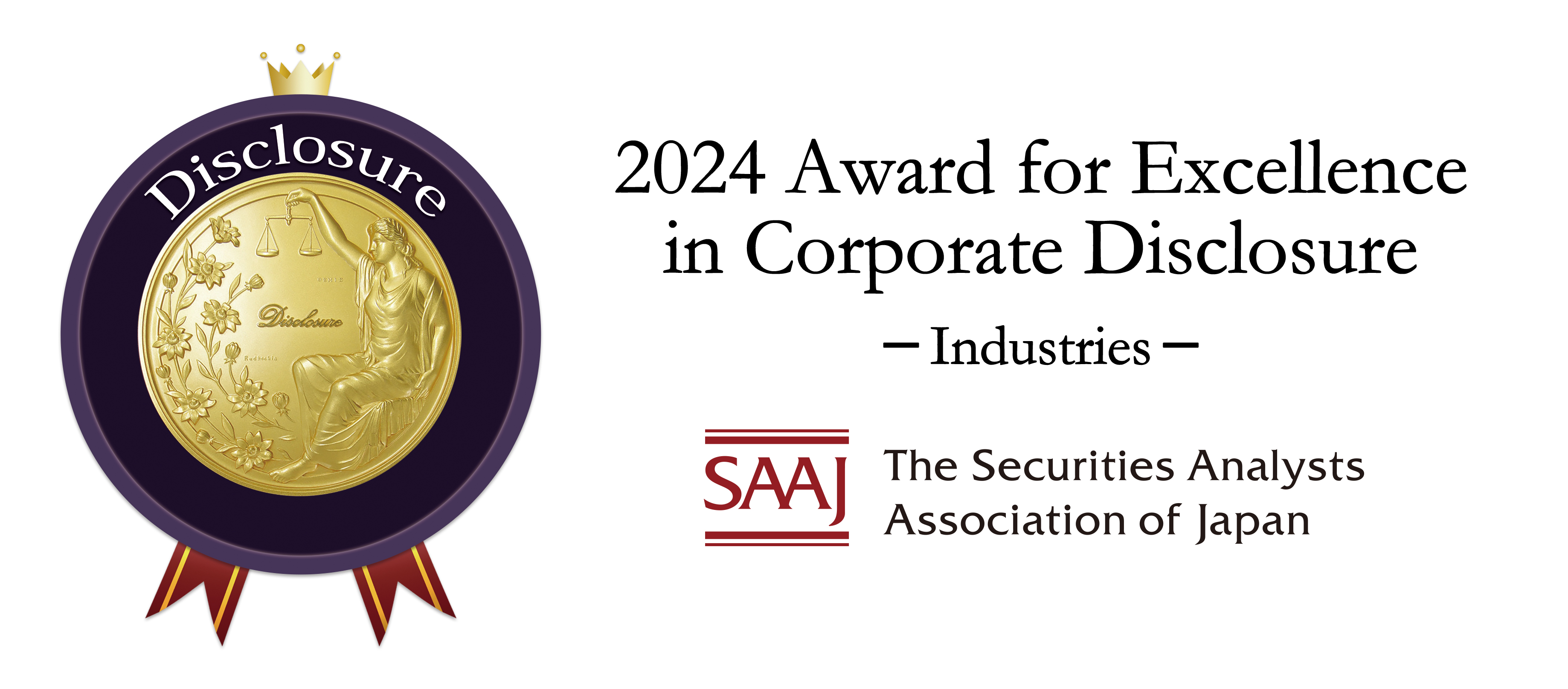 Award for Excellence in Corporate Disclosure	