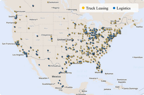 PTL North America Network