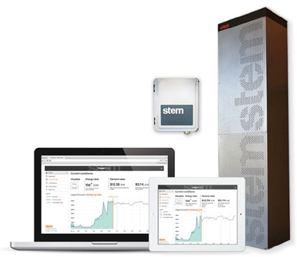 Stem's energy storage/ICT system