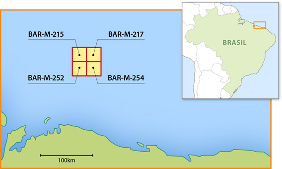 Location of acquired blocks