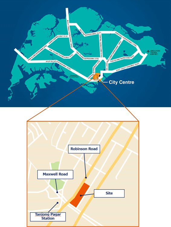 Location of Redevelopment Project