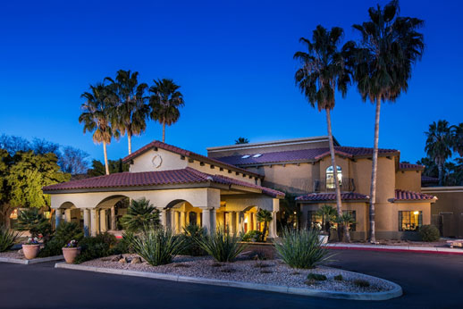 Images of MRE owned Senior Living Properties. "The Country Club of La Cholla" (Tucson, Arizona)