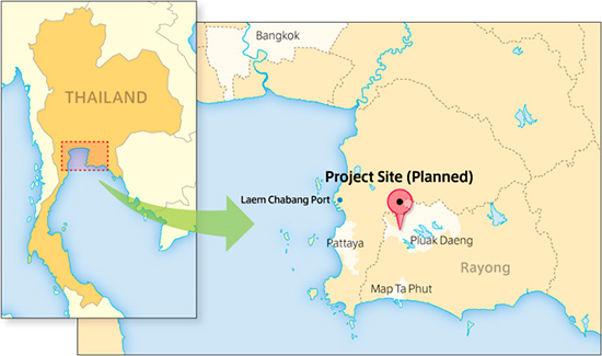 Location of project site