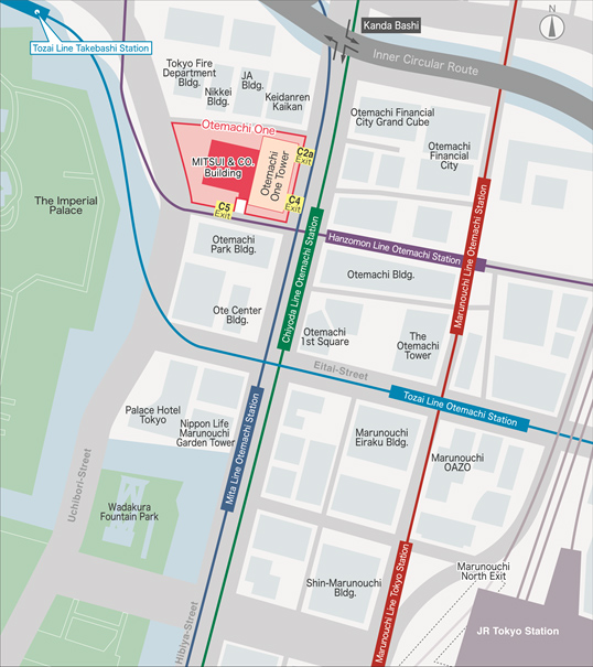 Head Office Map