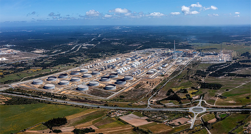 Galp's Sines Refinery in Portugal