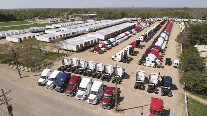 Taylor & Martin is a leader in the US truck auction business.