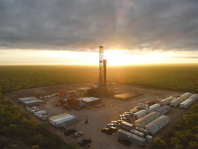 Unconventional gas asset in Texas, U.S.A.