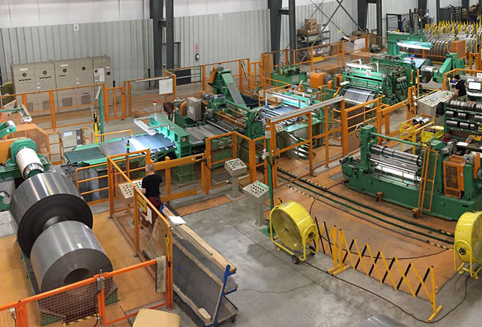 Processing equipment for electrical steel sheets (Trans-Mit Steel Inc. in Canada)