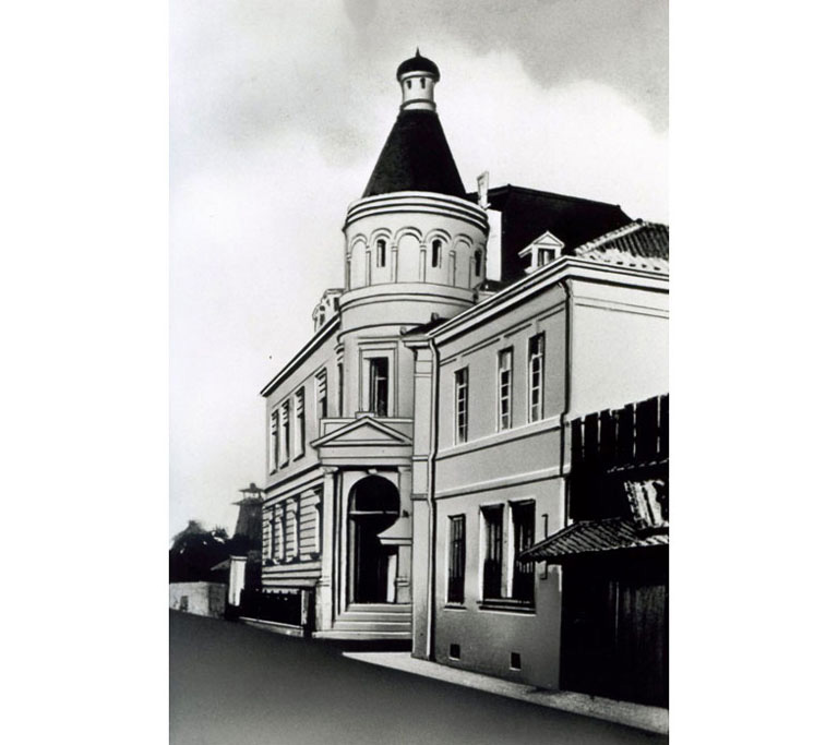 The former Mitsui & Co. building at the fime of establishment in 1876.