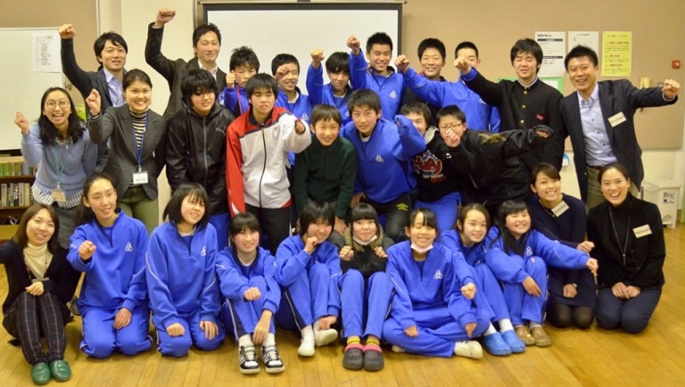 Support for the English Conversation Class Project for Junior High School Students in the Town of Onagawa, Miyagi Prefecture Support for the English Conversation Class Project for Junior High School Students in the Town of Onagawa, Miyagi Prefecture