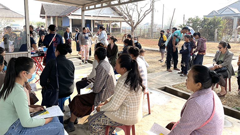 Patients waiting for consultation