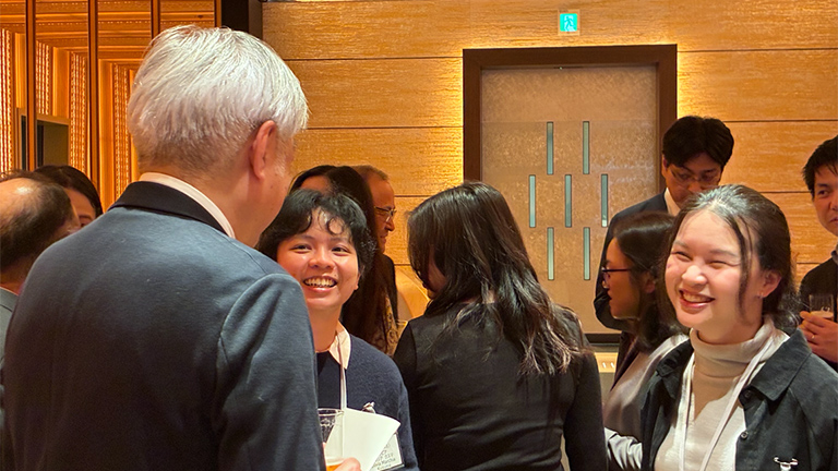 Scenes from the Networking Session