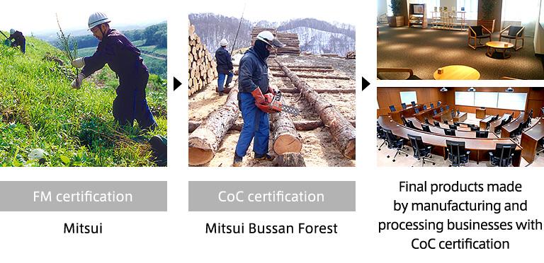 The commercialization process of FSC®-certified lumber