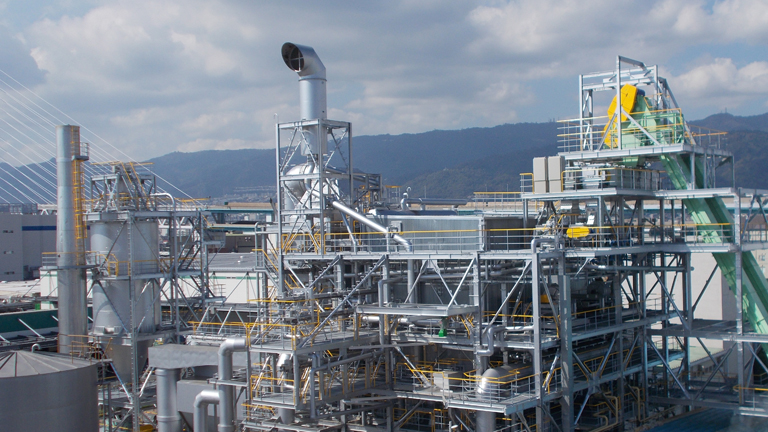 Konan Utility's wood biomass cogeneration facility