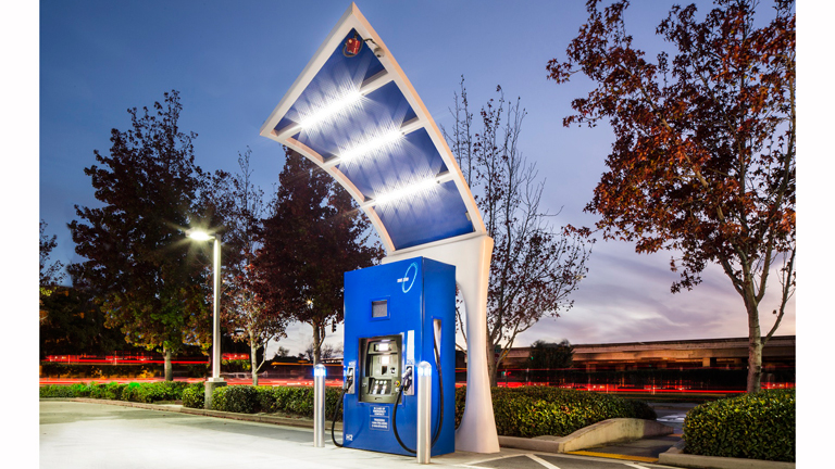 A hydrogen station operated by FEF