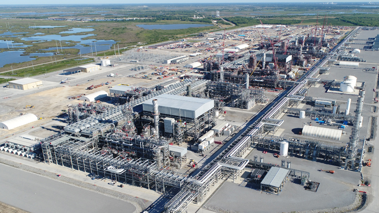 Cameron LNG Facility in April 2019<br />
©2019 Cameron LNG. All copyright and trademark rights reserved.