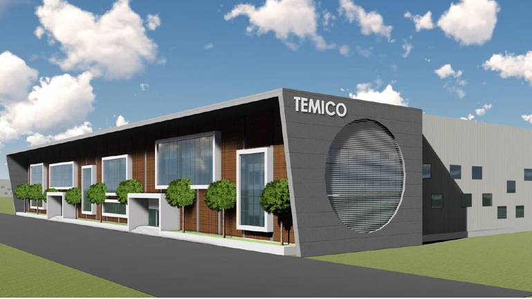 Rendering image of TEMICO India