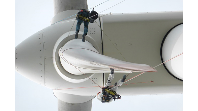 Maintenance activity for Onshore wind project by Hokutaku