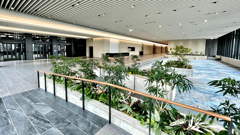 Sky Lobby on the 11th floor