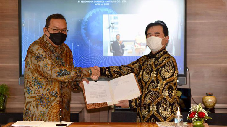 Online Signing Ceremony at Indonesia