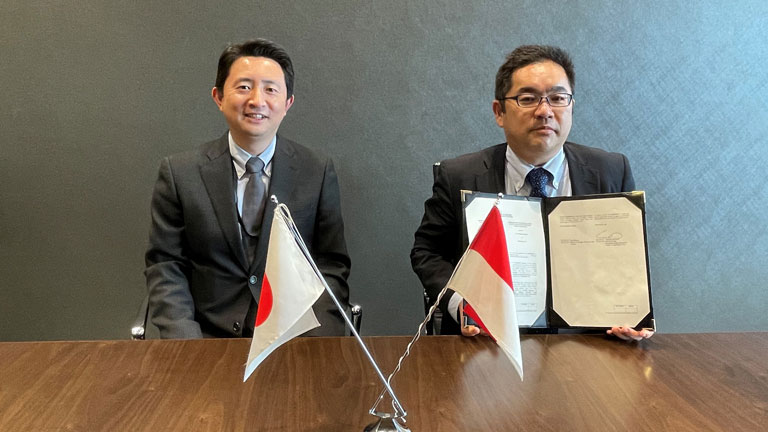 Online Signing Ceremony at Japan