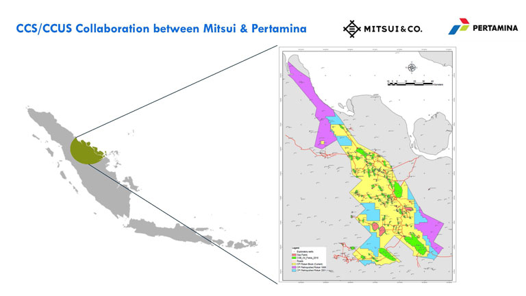 Project Location Map (Rokan Block)