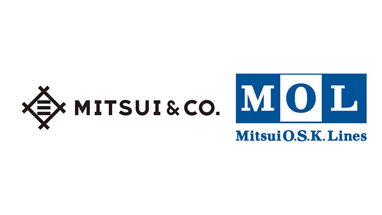 Logos of Mitsui and MOL