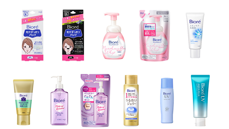 Bioré products on sale in Brazil