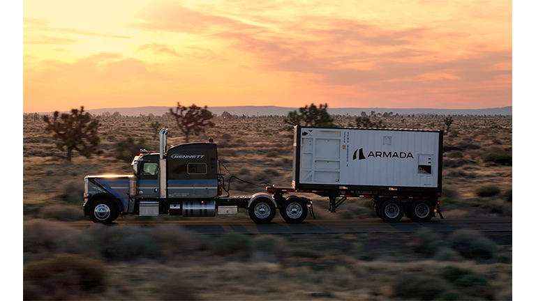 A Modular Data Center Deployed by Armada