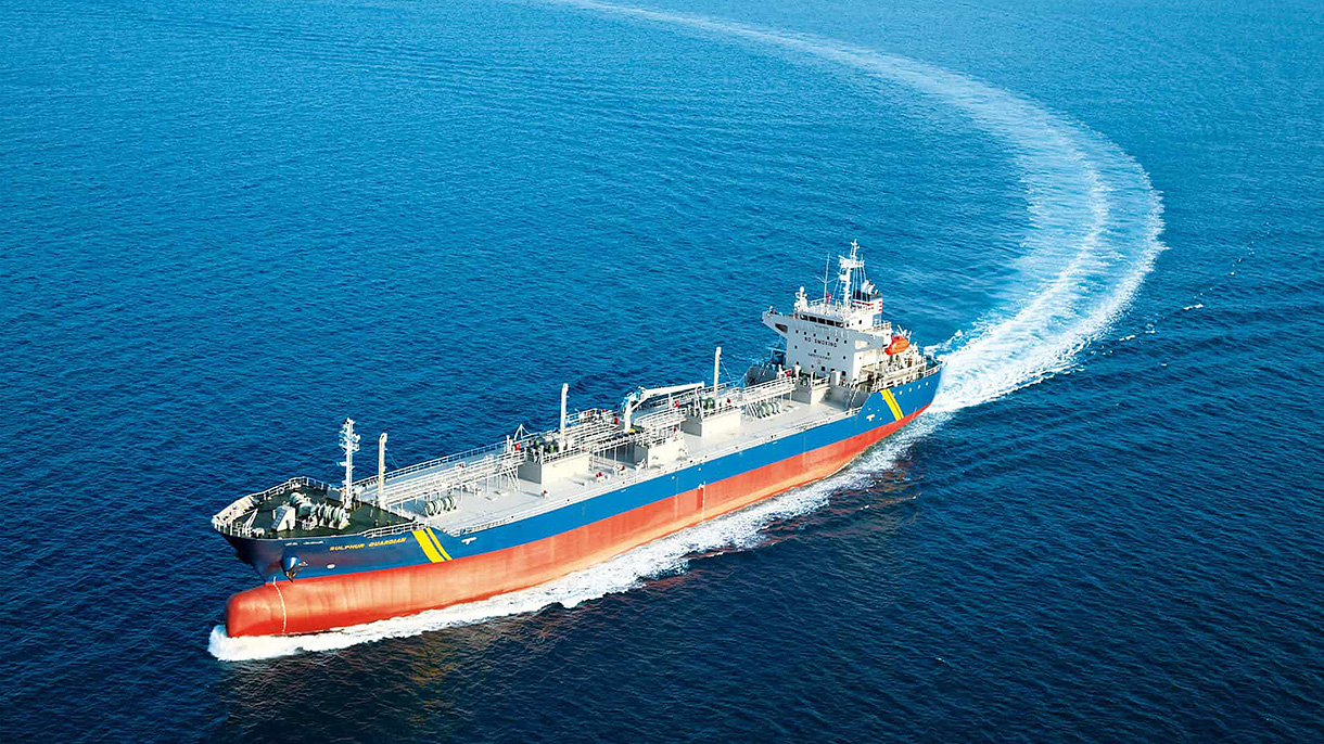 歴史ある溶融硫黄事業で産業と国の架け橋に