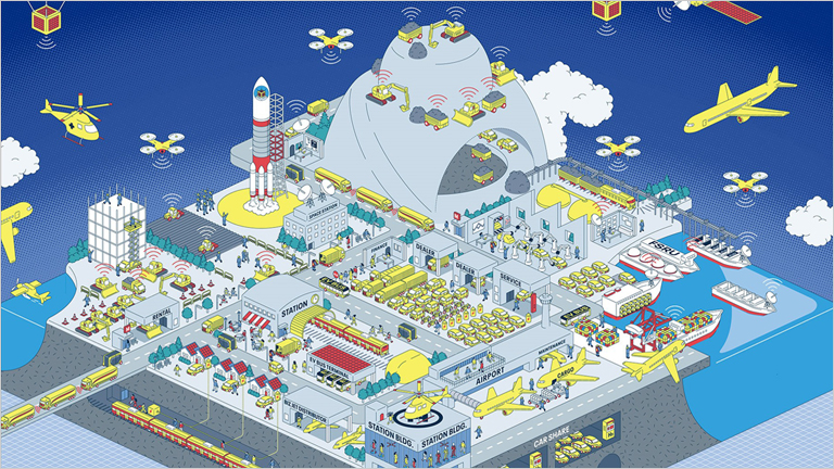 地下から、宇宙まで。三井物産のモビリティチェーン構想