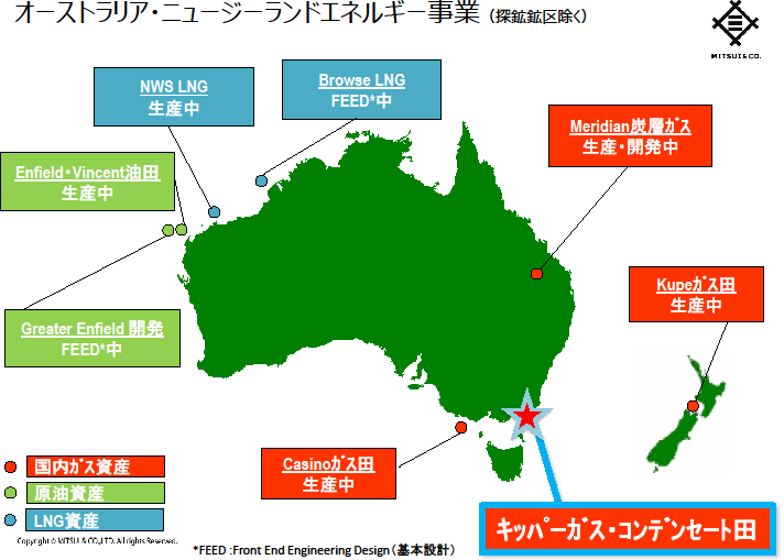 鉱区位置図