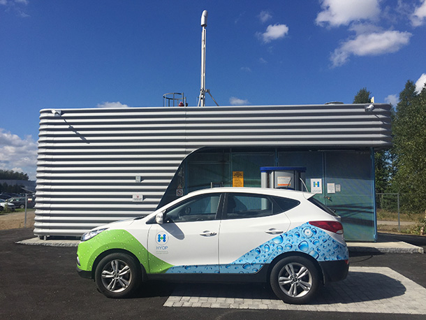 燃料電池自動車用水素ステーション