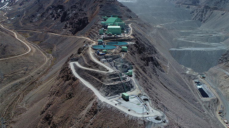 Los Bronces鉱山(Anglo American Sur)
