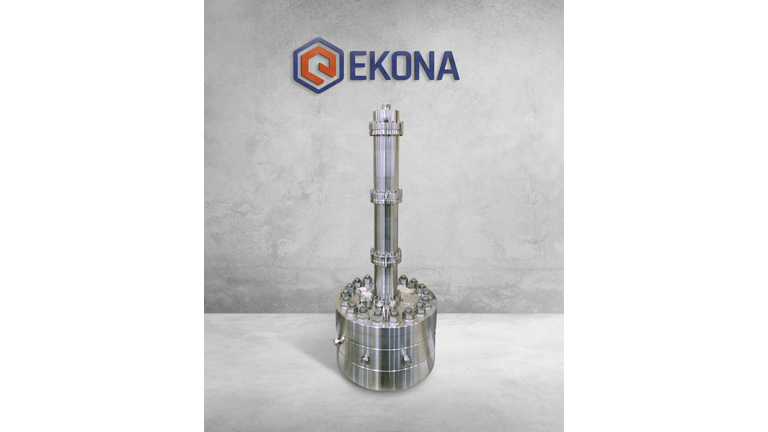 EKONA社が開発するメタン熱分解技術の反応器