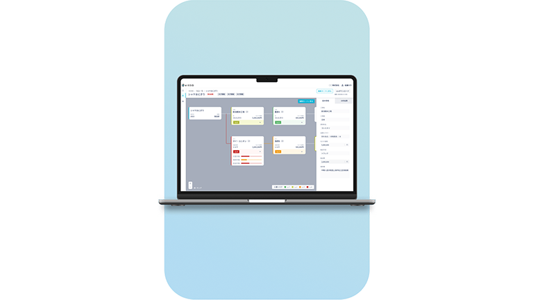 「aiESG Flow」システム画面